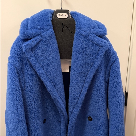 MAX MARA Teddy Bear Alpaca-Blend Coat Small NWT - Picture 7 of 9